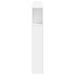 Tăblie de pat cu LED, alb, 160x18,5x103,5 cm, lemn - WALTI WALTI