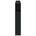 Tăblie de pat cu LED, negru, 160x18,5x103,5 cm, lemn - WALTI WALTI