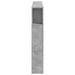 Tăblie de pat cu LED, gri beton, 160x18,5x103,5 cm, lemn - WALTI WALTI