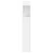 Tăblie de pat cu LED, alb, 200x18,5x103,5 cm, lemn prelucrat - WALTI WALTI