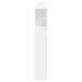 Tăblie de pat cu LED, alb, 220x18,5x103,5 cm, lemn - WALTI WALTI