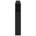 Tăblie de pat cu LED, negru, 220x18,5x103,5 cm, lemn - WALTI WALTI