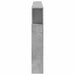 Tăblie de pat cu LED, gri beton, 220x18,5x103,5 cm, lemn - WALTI WALTI