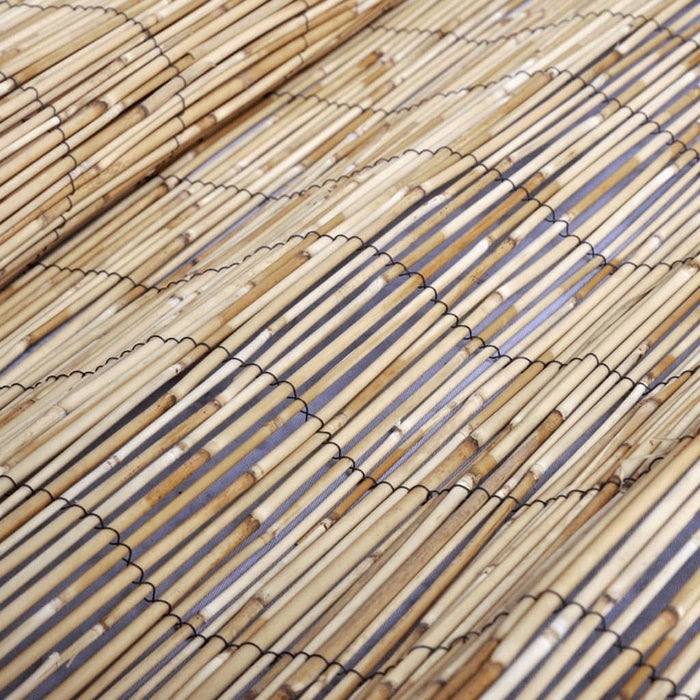 Gard de grădină, 400x100 cm, stuf - WALTI WALTI