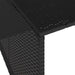 Garaj pentru mașina de tuns iarba negru 86x90x52/57cm poliratan - WALTI WALTI