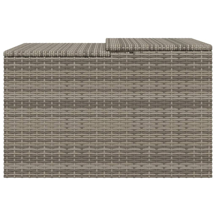Garaj pentru mașina de tuns iarba, gri 86x90x52/57 cm poliratan - WALTI WALTI