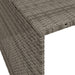 Garaj pentru mașina de tuns iarba, gri 86x90x52/57 cm poliratan - WALTI WALTI