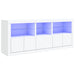 Dulap cu lumini LED, alb, 162x37x67 cm - WALTI WALTI