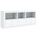 Dulap cu lumini LED, alb, 162x37x67 cm - WALTI WALTI