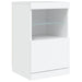 Dulap cu lumini LED, alb, 162x37x67 cm - WALTI WALTI