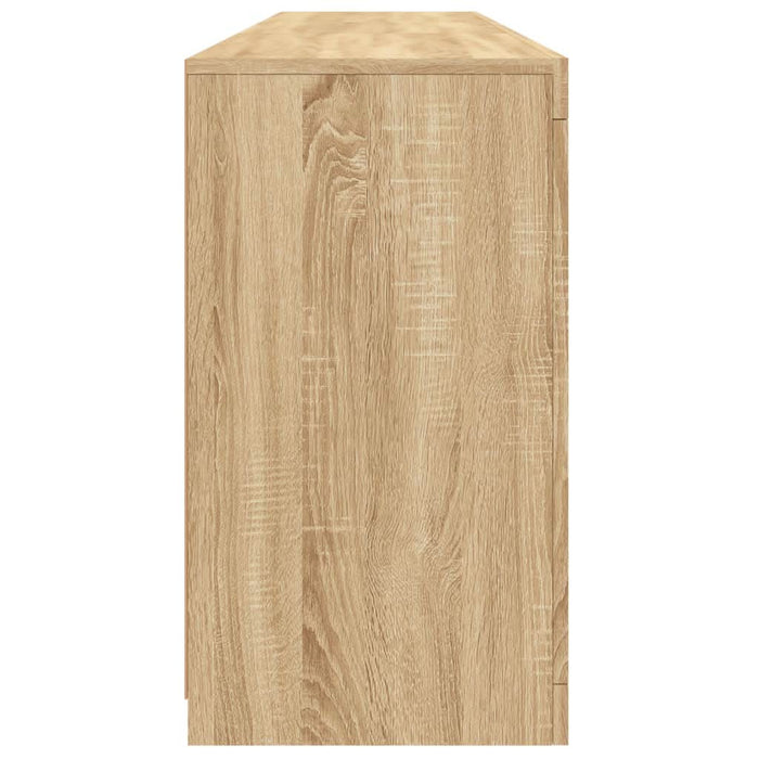 Dulap cu lumini LED, stejar sonoma, 162x37x67 cm - WALTI WALTI