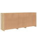 Dulap cu lumini LED, stejar sonoma, 162x37x67 cm - WALTI WALTI