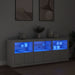 Dulap cu lumini LED, alb, 181,5x37x67 cm - WALTI WALTI