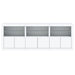 Dulap cu lumini LED, alb, 181,5x37x67 cm - WALTI WALTI