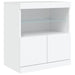 Dulap cu lumini LED, alb, 181,5x37x67 cm - WALTI WALTI