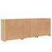 Dulap cu lumini LED, stejar sonoma, 181,5x37x67 cm - WALTI WALTI