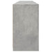 Dulap cu lumini LED, gri beton, 181,5x37x67 cm - WALTI WALTI