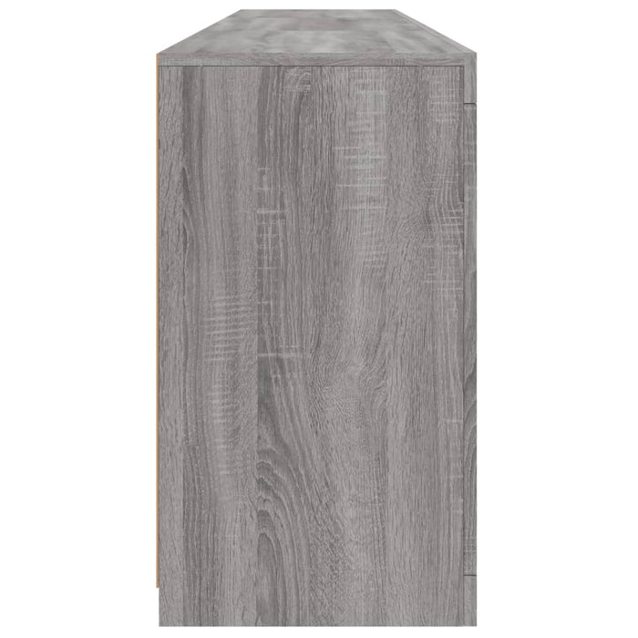 Dulap cu lumini LED, gri sonoma, 181,5x37x67 cm WALTI