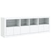Dulap cu lumini LED, alb, 202x37x67 cm - WALTI WALTI