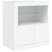 Dulap cu lumini LED, alb, 202x37x67 cm - WALTI WALTI