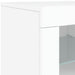 Dulap cu lumini LED, alb, 202x37x67 cm - WALTI WALTI