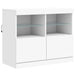 Dulap cu lumini LED, alb, 202x37x67 cm - WALTI WALTI