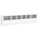 Dulap cu lumini LED, alb, 283x37x67 cm - WALTI WALTI