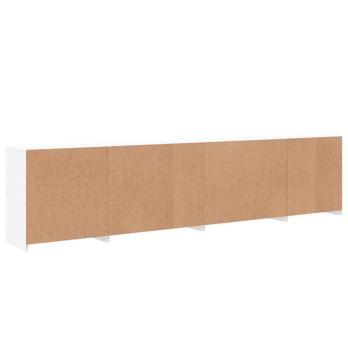 Dulap cu lumini LED, alb, 283x37x67 cm - WALTI WALTI