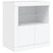 Dulap cu lumini LED, alb, 283x37x67 cm - WALTI WALTI