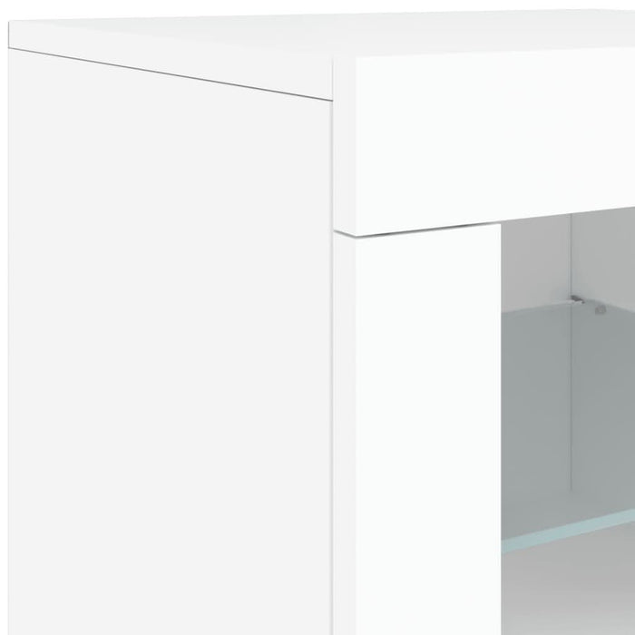 Dulap cu lumini LED, alb, 283x37x67 cm - WALTI WALTI