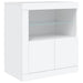 Dulap cu lumini LED, alb, 283x37x67 cm - WALTI WALTI