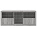 Servantă cu lumini LED, gri sonoma, 162x37x67 cm - WALTI WALTI