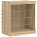 Servantă cu lumini LED, stejar sonoma, 181,5x37x67 cm - WALTI WALTI