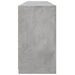 Servantă cu lumini LED, gri beton, 181,5x37x67 cm - WALTI WALTI