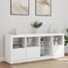 Servantă cu lumini LED, alb, 164x37x67 cm - WALTI WALTI