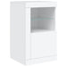 Servantă cu lumini LED, alb, 164x37x67 cm - WALTI WALTI