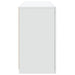 Servantă cu lumini LED, alb, 123x37x67 cm - WALTI WALTI