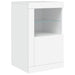 Servantă cu lumini LED, alb, 123x37x67 cm - WALTI WALTI