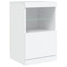 Servantă cu lumini LED, alb, 123x37x67 cm - WALTI WALTI