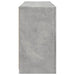 Servantă cu lumini LED, gri beton, 123x37x67 cm - WALTI WALTI
