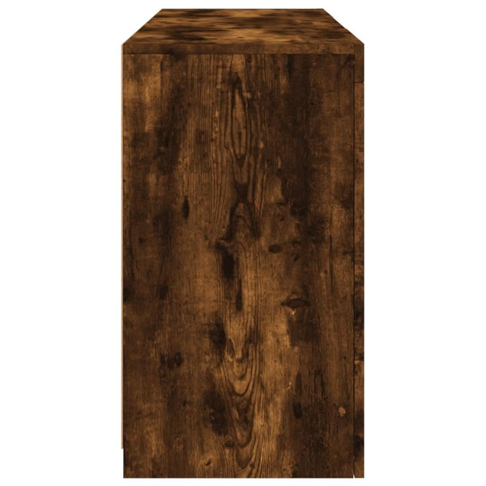 Servantă cu lumini LED, stejar fumuriu, 123x37x67 cm - WALTI WALTI