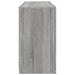 Servantă cu lumini LED, gri sonoma, 123x37x67 cm - WALTI WALTI