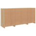Servantă cu lumini LED, stejar sonoma, 142,5x37x67 cm - WALTI WALTI