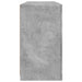 Servantă cu lumini LED, gri beton, 142,5x37x67 cm - WALTI WALTI