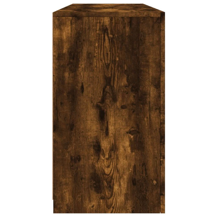Servantă cu lumini LED, stejar fumuriu, 142,5x37x67 cm - WALTI WALTI