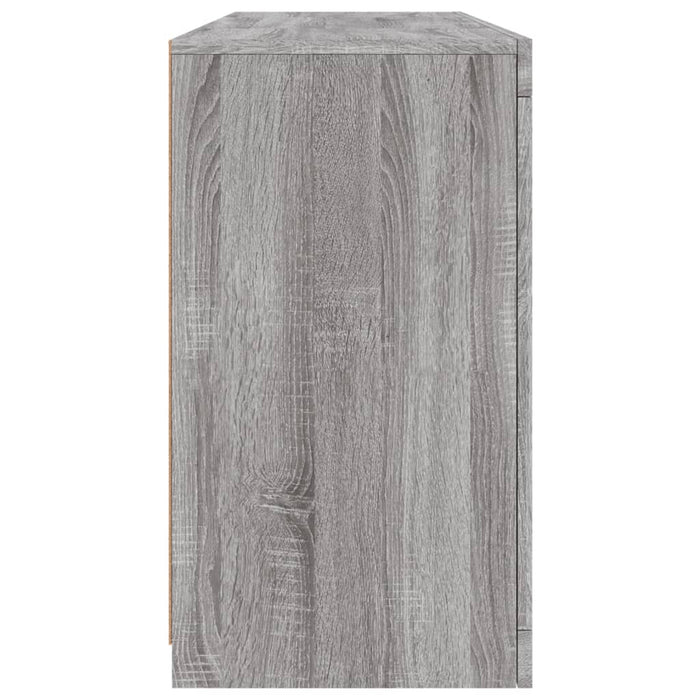 Servantă cu lumini LED, gri sonoma, 142,5x37x67 cm - WALTI WALTI