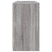 Servantă cu lumini LED, gri sonoma, 142,5x37x67 cm - WALTI WALTI