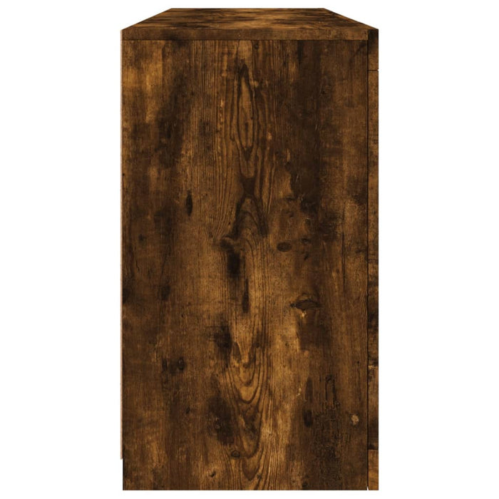 Servantă cu lumini LED, stejar fumuriu, 163x37x67 cm - WALTI WALTI