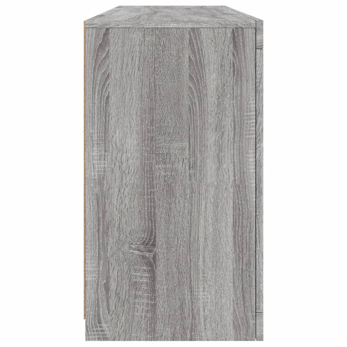 Servantă cu lumini LED, gri sonoma, 163x37x67 cm - WALTI WALTI