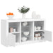 Servantă cu lumini LED, alb, 123x37x67 cm - WALTI WALTI